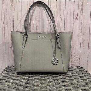 Michael Kors Silver Tote Bag